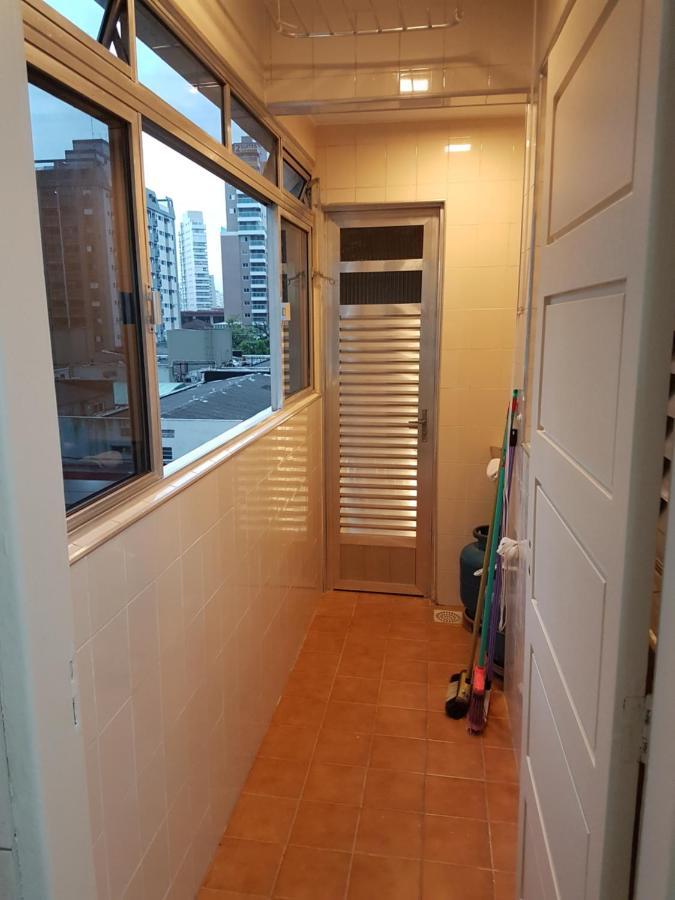 Apartamento Em Frente A Praia Do Embare - Santos Luaran gambar