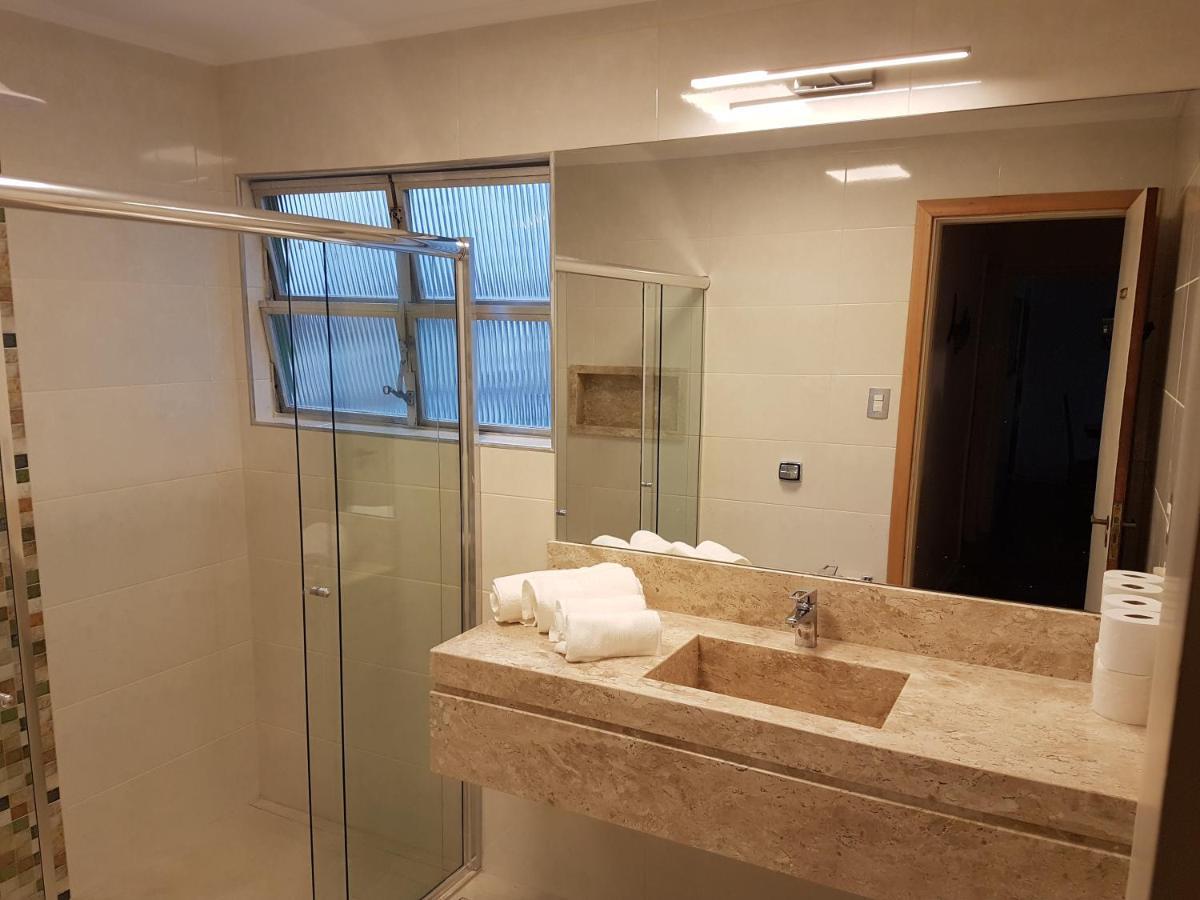 Apartamento Em Frente A Praia Do Embare - Santos Luaran gambar