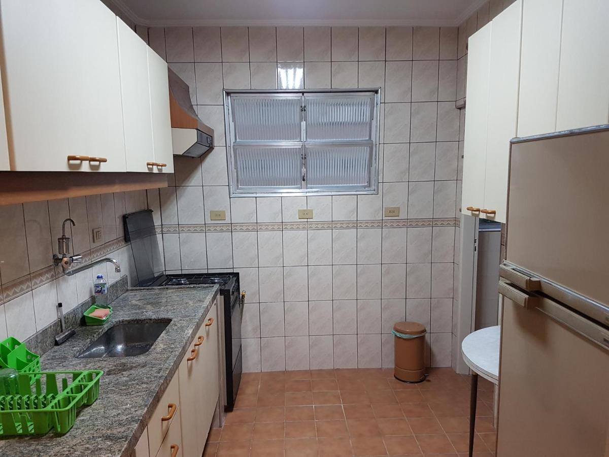 Apartamento Em Frente A Praia Do Embare - Santos Luaran gambar