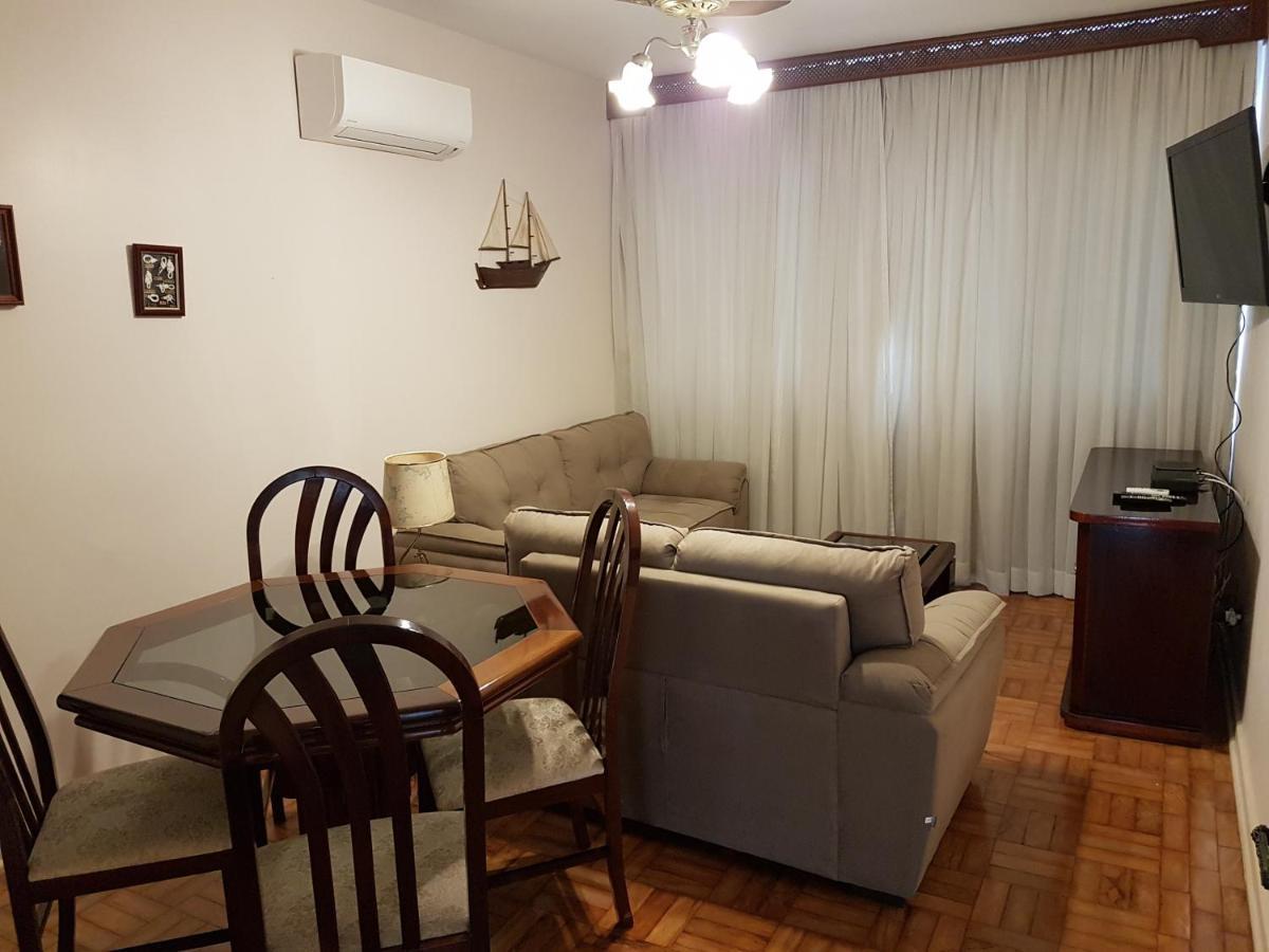 Apartamento Em Frente A Praia Do Embare - Santos Luaran gambar